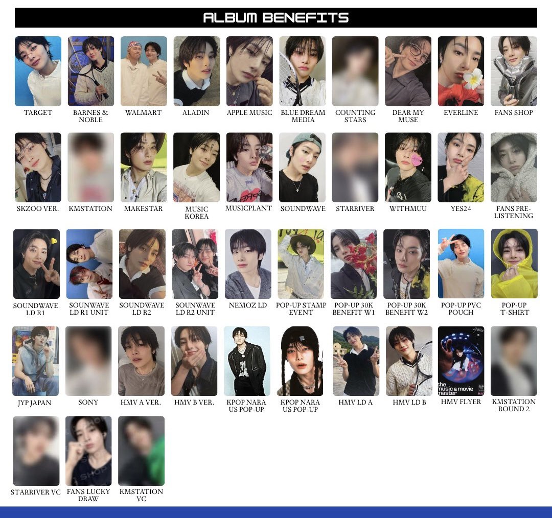 Straykids スキズ KARMA
店舗 特典 トレカ 交換

【譲】 FANS SHOP ハン 🐿️ 
　　　MUSICPLANT フィリックス 🐥
　　　SOUNDWAVE スンミン 🐶
　　　
【求】 同種 異種 アイエン

郵送 同日発送📮
お気軽にお声がけください💖🫧

#スキズ交換 skz