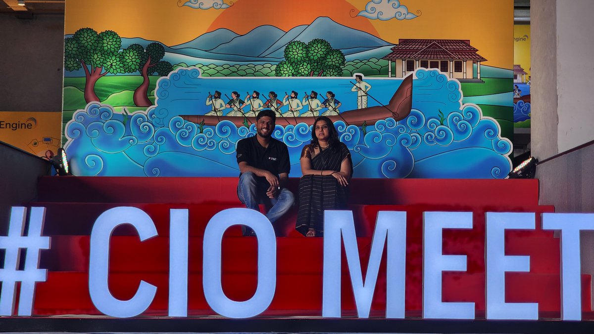 ZohoSchools's tweet image. Mahesh Aravinda and Geetha Bala, faculty from @ZohoSchools, were at the @manageengine #CIOSummit last week. It was inspiring to share our 20-year journey that aims to be an alternative to conventional #education, and how our alumni comprise 15% of @Zoho's workforce today.