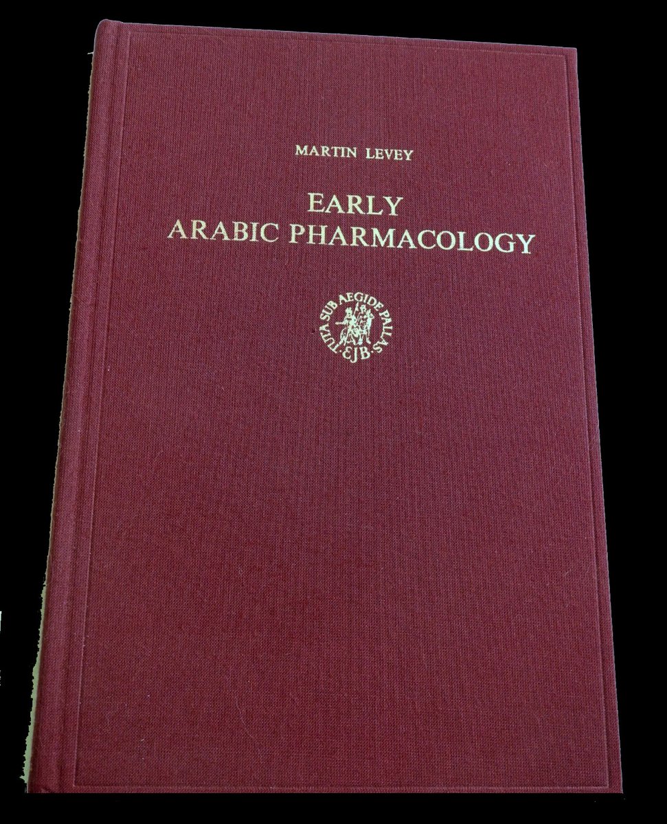 Early Arabic Pharmacology
An Introduction Based on Ancient and Medieval Sources
Martin Levey. BRill 1973
archive.org/details/early-…
PDF 🎯
archive.org/download/early…