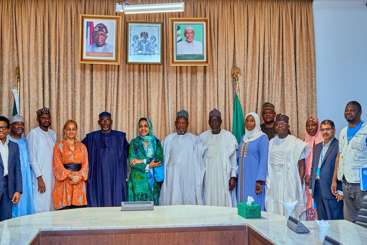 Proud to see the inauguration of 84 climate-resilient schools and health facilities in #Jigawa and #Kano states in partnership with the state governments, <a href="/UNICEF_Nigeria/">UNICEF Nigeria</a>, and several partners. 

With £19m UK-funding, our Climate Resilient Infrastructure for Basic Services