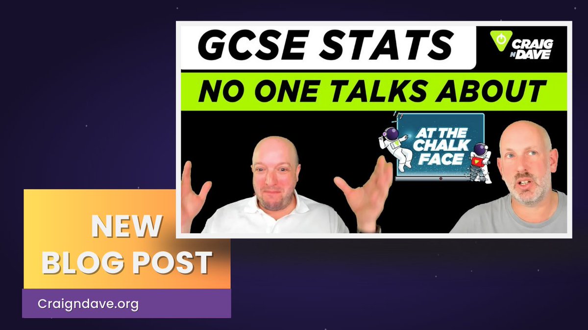 craigndave1's tweet image. GCSE results 2025 are in! 📊
Sciences soar, English & Maths struggle, and Computer Science sits at a crossroads.
What do the numbers really mean for students & teachers?
Read our full breakdown -
📌 craigndave.org/2025-gcse-resu…
#GCSE2025 #ComputerScience #TeamCompSci #CraignDave