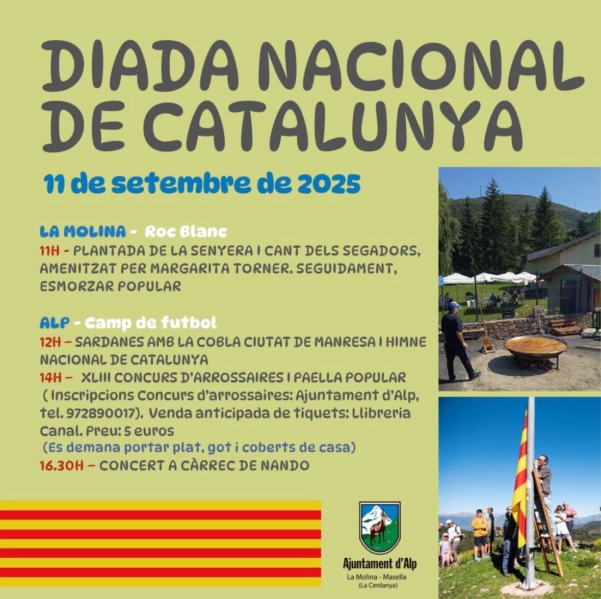 Aquest dijous us esperem a La Molina!