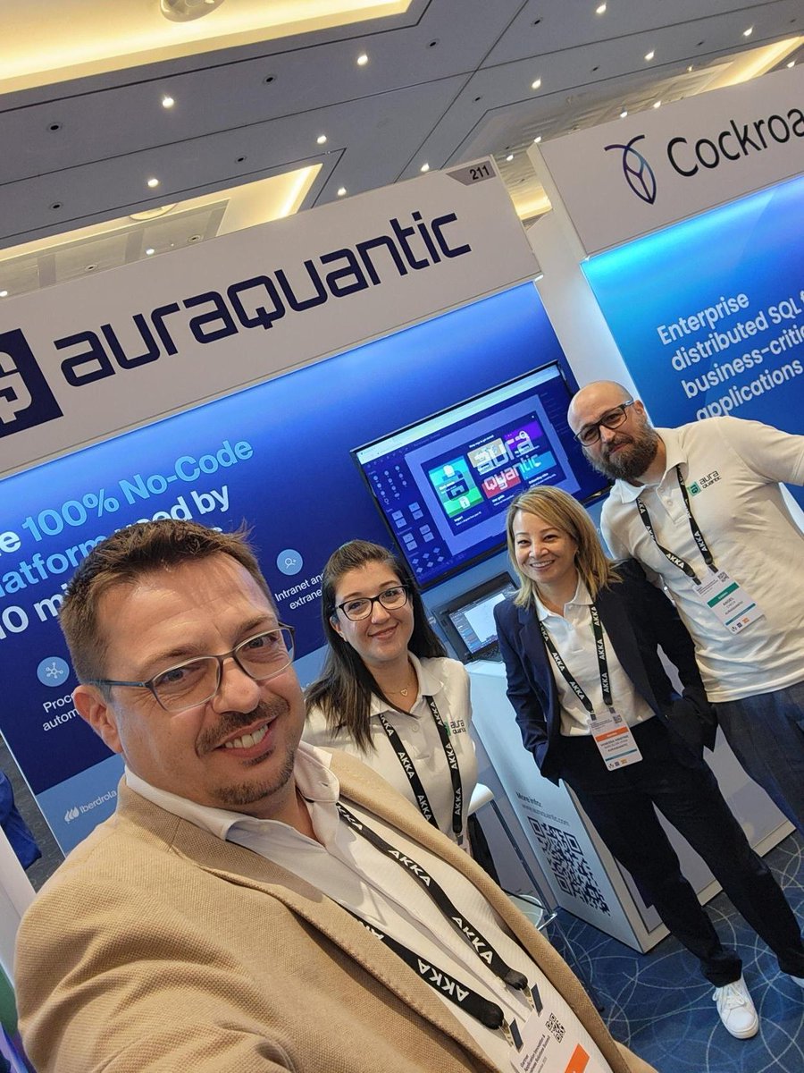 AuraQuantic's tweet image. Day 2 🗓️ at @Gartner_inc 2025!  
Visit stand 👉 211 and see how AuraQuantic uses BPA software, AI, and No Code to ⤵️ 
🔵 Streamline workflows. 
🔵 Cut processing times. 
🔵 Boost efficiency. 
#GartnerApps