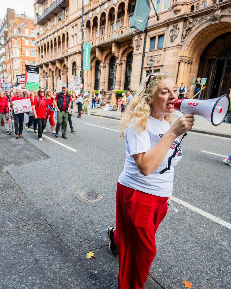 oxfamgb's tweet photo. This weekend, we joined thousands to call for an end to the horrors in Gaza.
The UK government cannot stay silent while Gaza is erased. Action is urgent - and we’ll keep showing up until it happens.
#RedLineForGaza https://t.co/k0rkX5pwmW