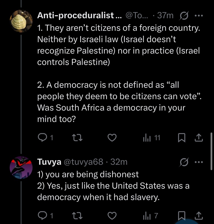 Fun stuff is happening on Israeli twitter