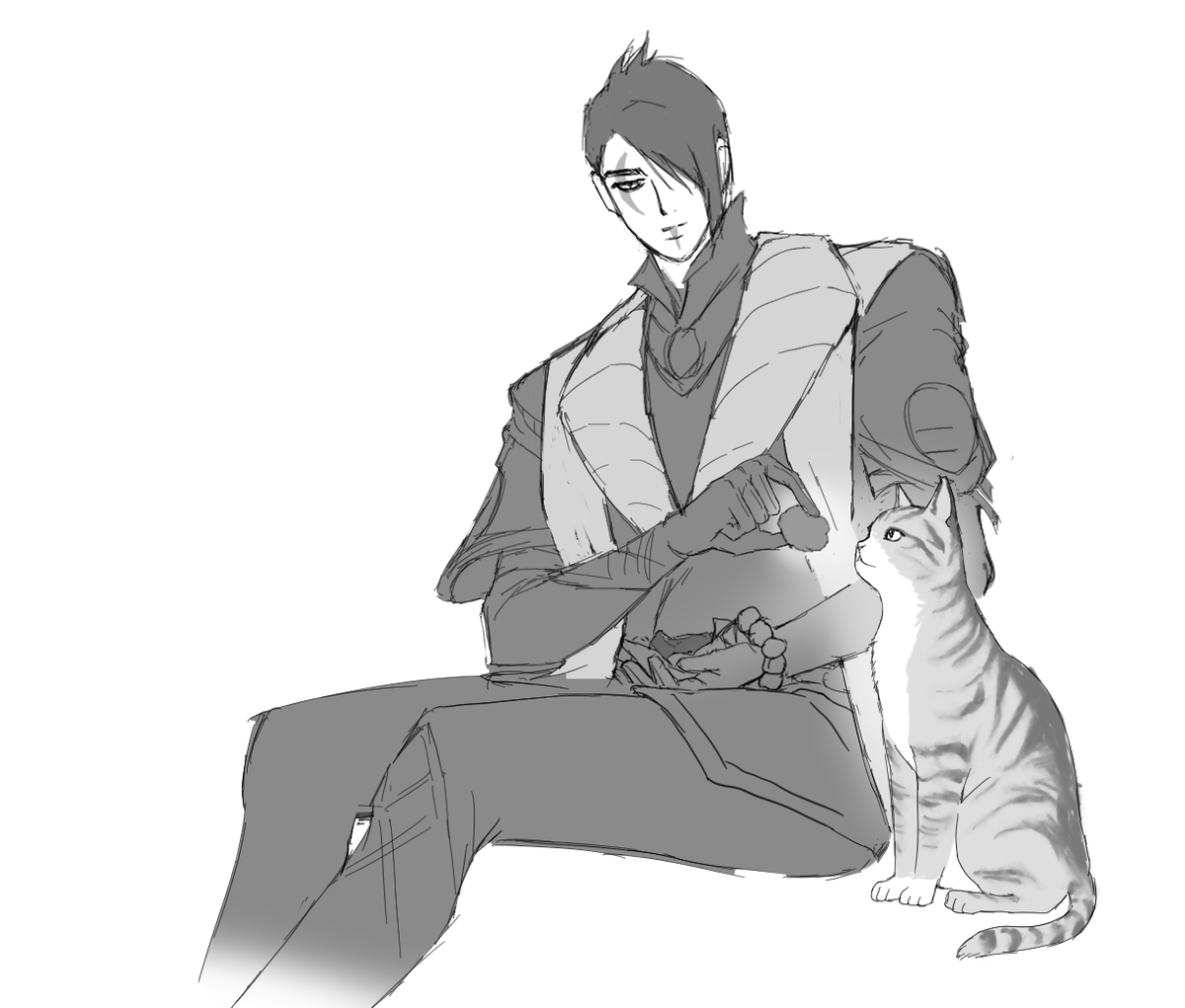 밥먹었는데 배에서 꼬르륵 소리나는 루나리 암살자