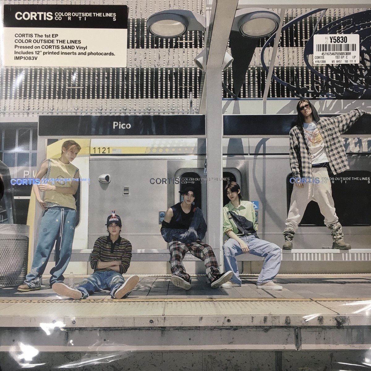 新品未開封 CORTIS COLOR OUTSIDE THE LINES LP Amazon.co.jp: CORTIS [COLOR OUTSIDE THE LINES]（韓国盤）【正規輸入