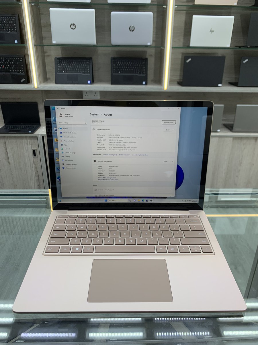 mainpointelect's tweet image. Microsoft Surface Laptop 3 Core i7 10th Gen 16/512GB SSD Touch Screen 2K Resolution 13.5”
WhatsApp
050-620-7544
or click on the link to chat  on whatsapp
wa.me/971506207544
📷 Shop Location:
Main Point Electronics - Deira
maps.app.goo.gl/gGVfFdMxHYPhjx…
#mainpointelectronics