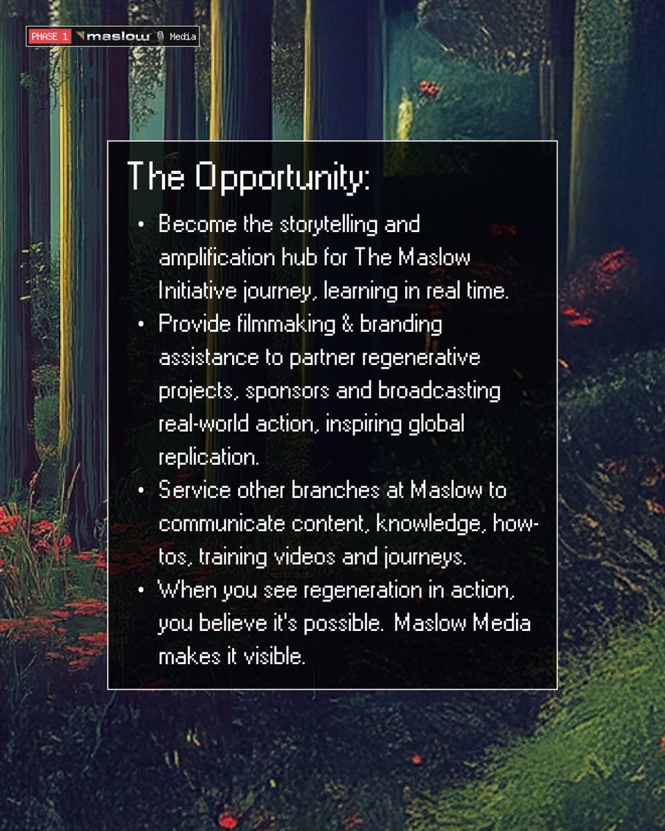 The Maslow Initiative tweet media