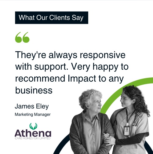 impactmedia's tweet image. "They're always responsive with support. Very happy to recommend Impact to any business"
#wordpress #websitesupport #wordpressmaintenance #carehomes #healthcare