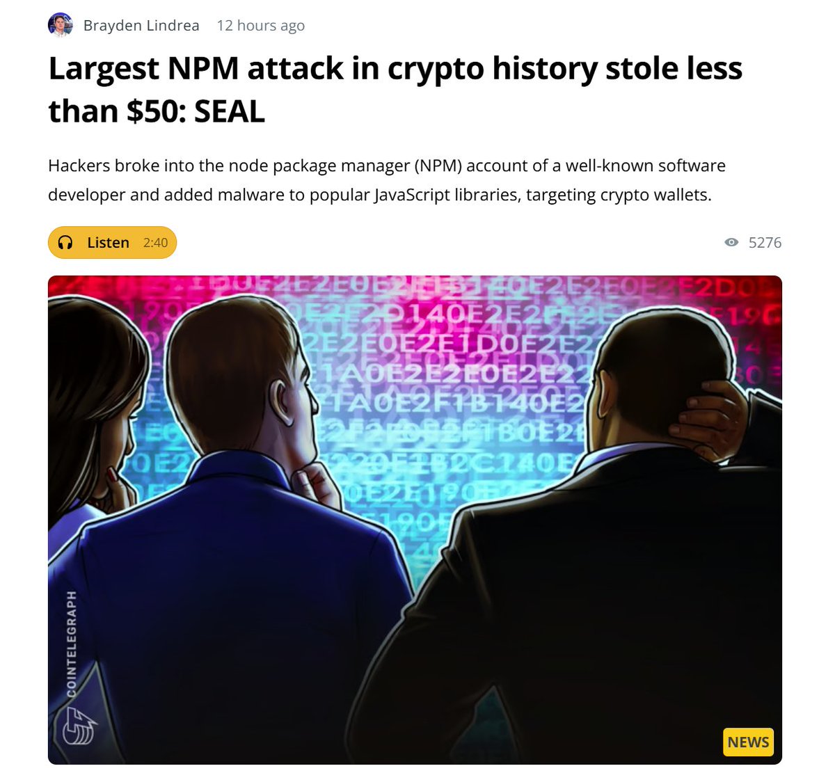 Crypto attack news (84) foto