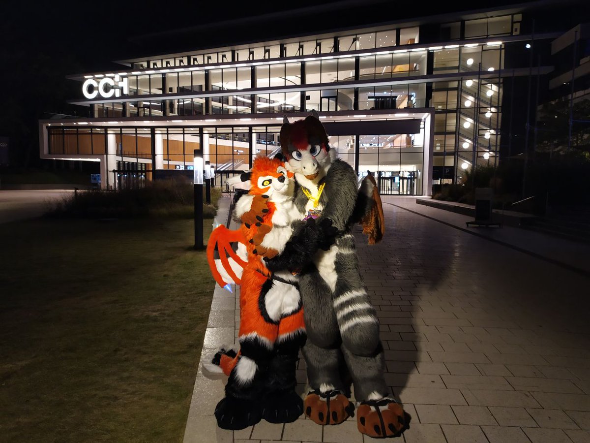 The last night with Kayli we come to cch to say farewell, for now! See you next year! #Eurofurence #Eurofurence29 Photo by: Orange Omega