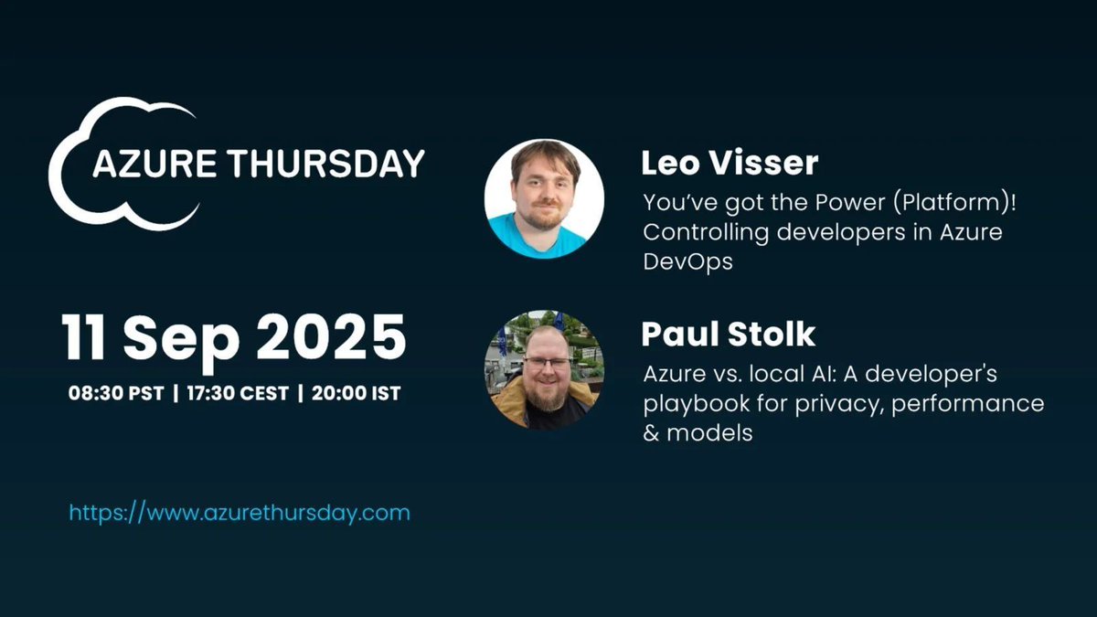 AzureThursday tweet media