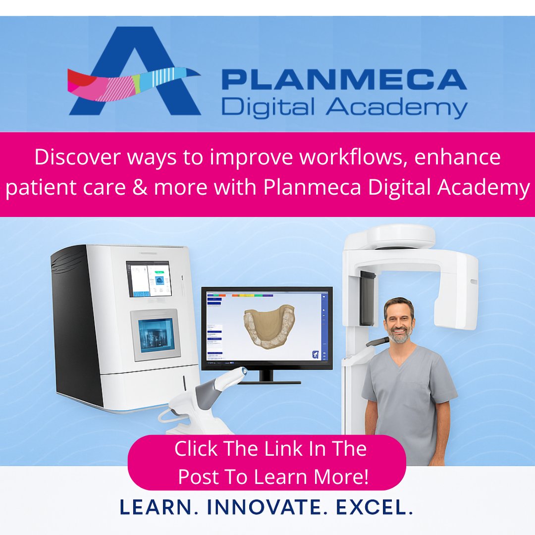 🚀 With Planmeca Digital Academy, learn imaging + CAD/CAM solutions to transform your practice.

👩‍⚕️ Expert training
🦷 Digital workflows
📈 Innovation in action

👉 bit.ly/46a1nmS
#Planmeca #DigitalAcademy #DentalInnovation