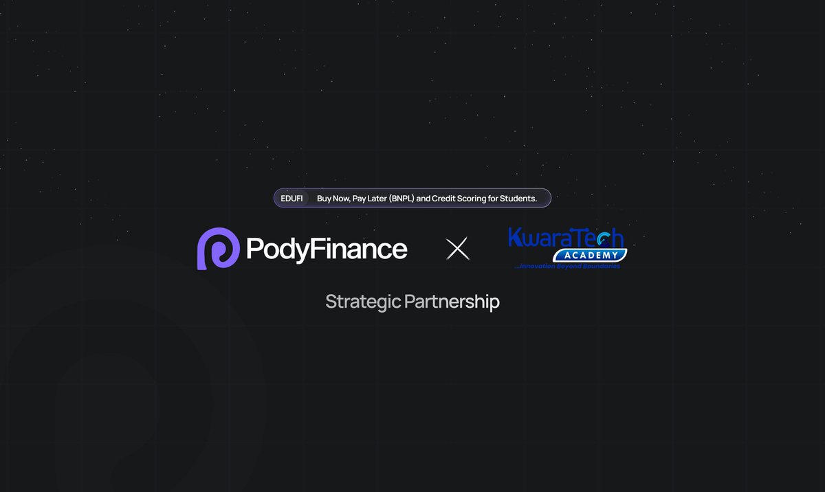 We are proud to announce our partnership with <a href="/Kwaratechacad/">KWARATECH ACADEMY</a>, a tech training institution in Kwara State, Nigeria, for a pilot program. The first group of students has started receiving their chosen devices. #EDUFi

Stay tuned for more updates!