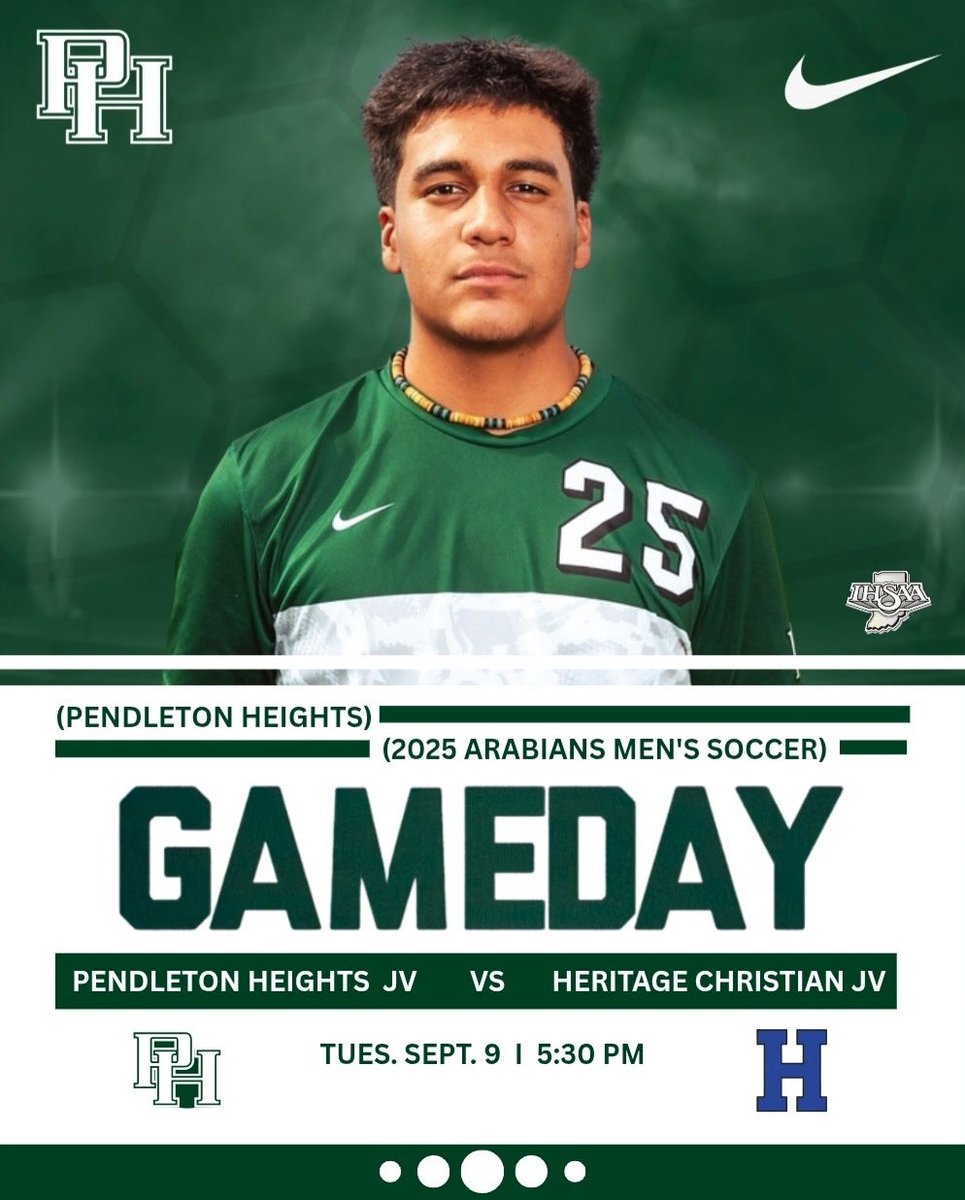 phhsmsoccer's tweet photo. The Arabians are back in action tonight to take on Heritage Christian. The JV game starts at 5:30pm, Varsity kicks off at 7:00pm. https://t.co/5vsJ7vm89N