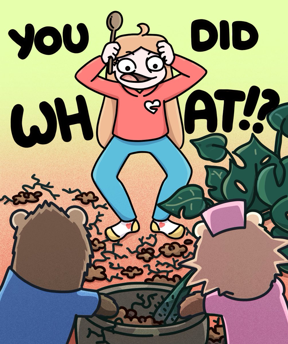 siberianlizard's tweet image. Fun fact, Radicesectomy means root removal. ✂🌴 Its definitely a medical term, not something Feefs made up. Look at him, he is wearing a stethoscope, this means you can trust his expertise. #comicstrip #funnyanimals #funnycomic #FunnyPets