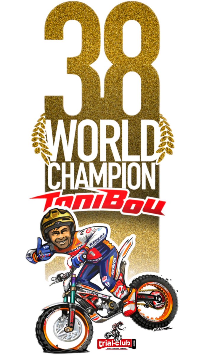 L'altro giorno questo ragazzo ha conquistato il suo 38° titolo mondiale: 19 outdoor + 19 indoor.
Ma il record di Dinamite-Bou non riguarda solo il motociclismo ma tutti gli sport, perché non è mai esistito un altro atleta, in nessun'altra disciplina, che abbia vinto così tanto.