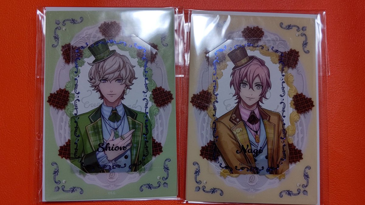 【譲渡・買取】うたプリ　ビジュカ　ビジュアルカードコレクション
（譲）シオン　ナギ
（求）定価+送料
郵送。
検索からでもお声がけ下さい。
リプはお求めの写真引用下さい。