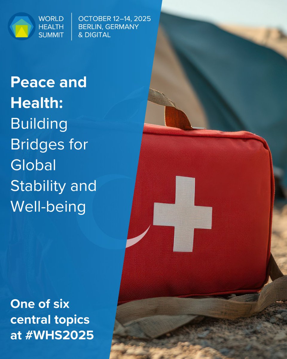 🕊️ Peace and health are inseparable. 

Violent conflicts are ongoing in all regions of the world and are taking a heavy toll on human health. 

Conflicts undermine health by destroying infrastructure, limiting care, restricting access to essential services, and leaving