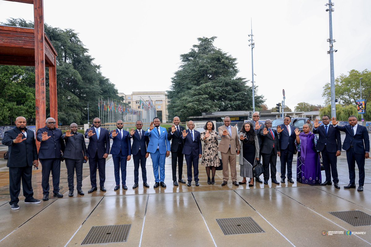 Délégation congolaise 👇👇👇#RDC.