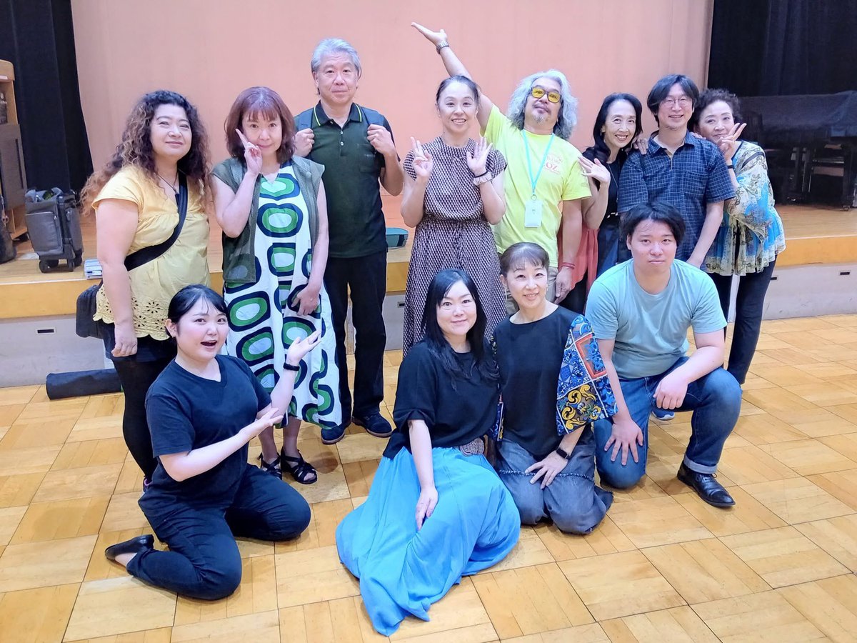 づがれだぁぁぁー‼️でも最高な気分！カルメンの場当たり＆稽古！皆✨頑張ったよ〜‼️お疲れ様でした〜❣️素晴らしい企画に素晴らしいメンバー✨幸せすぎます😃