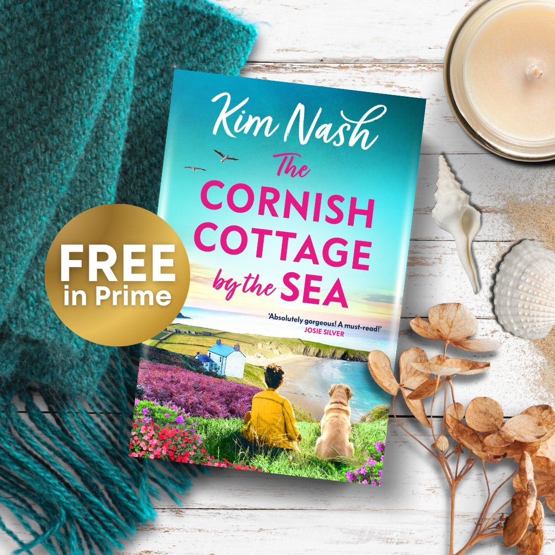 As the waves roll in and the sea air clears Jo's mind, she must decide if she’s ready to let go of the past 🌊📚

#TheCornishCottagebytheSea is <a href="/KimTheBookworm/">📚🐛 Kim Nash Author 📚🐛</a>'s heartwarming story of friendship and love 💙 Now available for free with Amazon Prime! mybook.to/CornishCottage