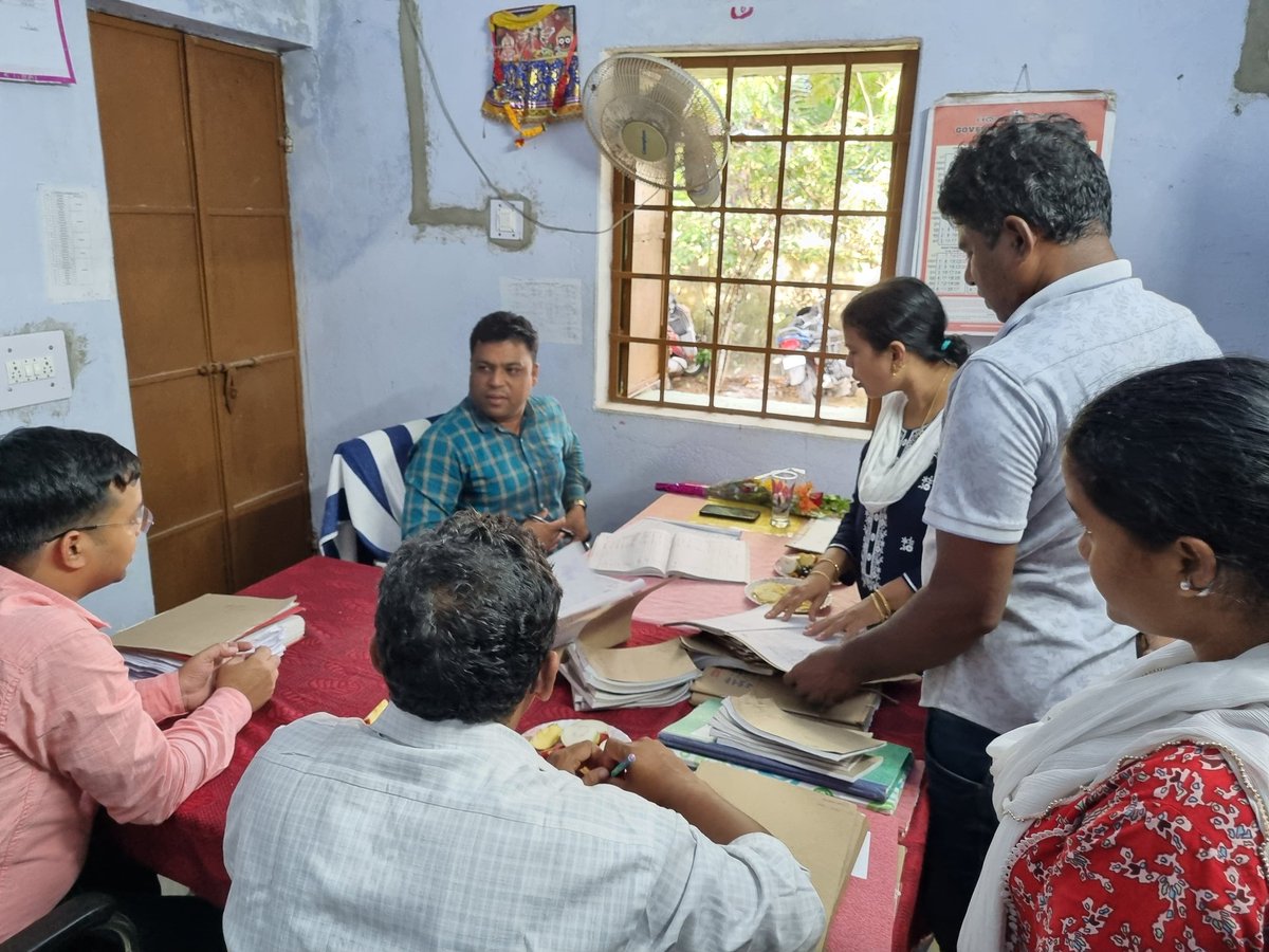 Today an inspection of RI office  Motabadi under Buguda Tahasil was conducted by Sub-Collector Bhanjanagar .
<a href="/Ganjam_Admin/">Collector & District Magistrate, Ganjam</a> 
<a href="/RdcsdBerhampur/">RDC SD Berhampur</a> 
<a href="/rdmodisha/">Revenue & DM Department, Government of Odisha</a> 
<a href="/Tah_buguda/">Tahasildar Buguda Dist: Ganjam</a>