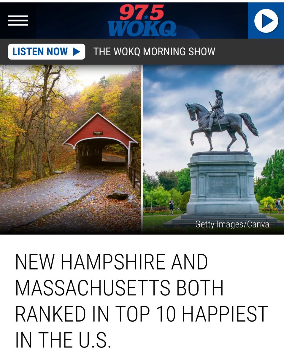 FreeStateNH's tweet image. Good news!

Authoritarians and libertarians both have states to pursue happiness.

Libertarians —&amp;gt; New Hampshire 
Authoritarians —&amp;gt; Massachusetts