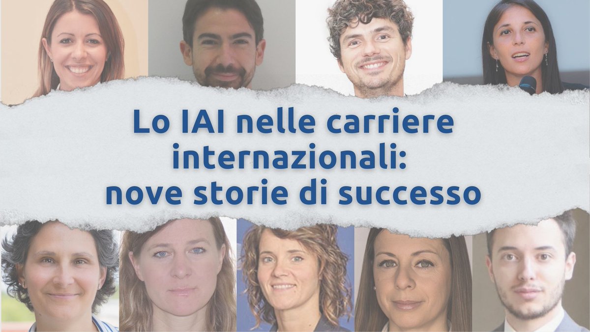IAIonline's tweet image. 🎓 Da 60 anni lo IAI forma professionisti capaci di incidere a livello globale. All’evento #IAI60, nove alumni raccontano come hanno trasformato la ricerca in carriere internazionali
📅 16 Set. | 4-6 pm
🔗 Registrati qui: loom.ly/MX5RjmE
📩 E fai le tue domande agli…