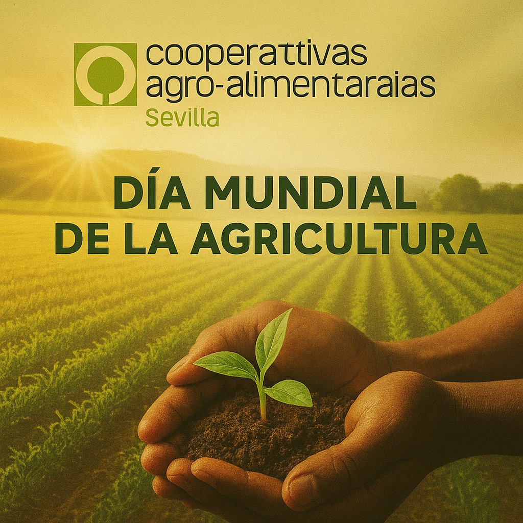 ✨🌾 Hoy celebramos el Día Mundial de la Agricultura 🌱✨

La agricultura nos da vida. Desde nuestras cooperativas apoyamos a quienes cuidan la tierra con esfuerzo y amor 💚
Sembrar es soñar con un mañana más justo, verde y saludable 🌍💪
#DíaMundialDeLaAgricultura