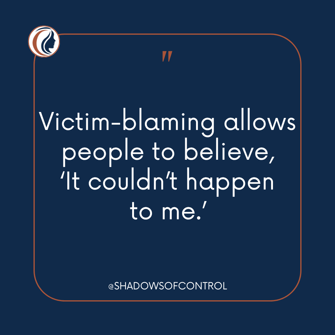 It’s easier to blame the victim than admit anyone can be targeted by an abuser.
#stopvictimblaming #domesticabuseawareness