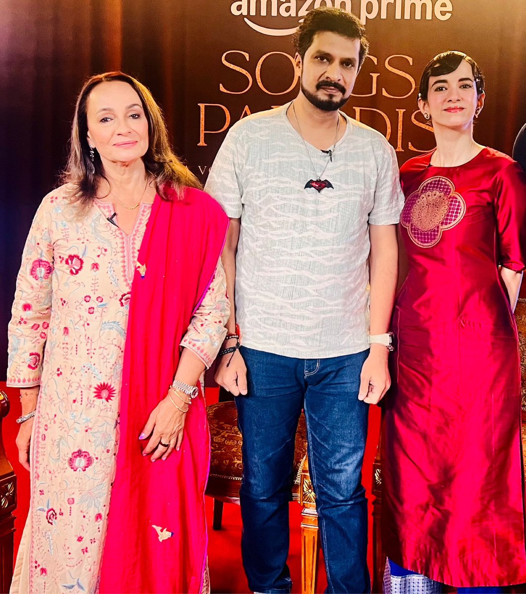 Congratulations #SoniRazdan &amp; #SabaAzad for your latest venture- #SongsOfParadise 

RJ #DivyaSolgama
