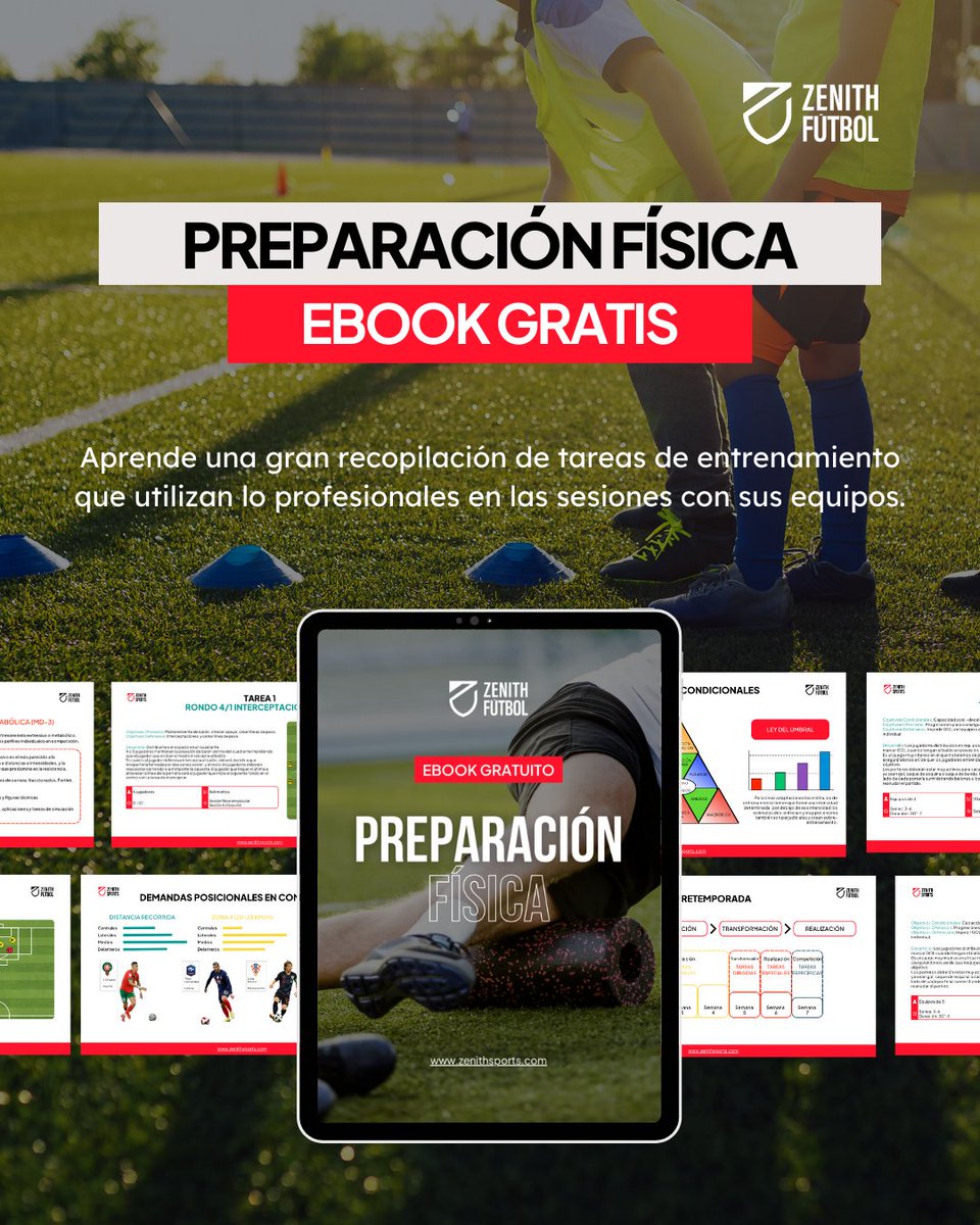 ¿Quieres llevar tu preparación física al siguiente nivel?⚽

🔗Descarga GRATIS nuestro EBOOK DE PREPARACIÓN FÍSICA

Para conseguirlo:

✅Sigue a <a href="/zenith_futbol/">Zenith Fútbol</a> 
✅Menciona a 2 amigos
✅RT a esta publicación

#Zenithfutbol #preparacionfisica