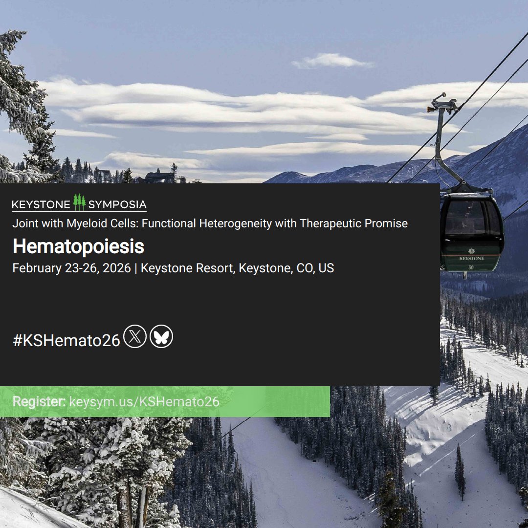 Anna E. Beaudin (@beaudinlab) on Twitter photo It's not too early to gear up for Keystone Hematopoiesis!!Together with the best co-organizers, Vijay Sankaran <a href="/bloodgenes/">Vijay Sankaran</a> and Esther Obeng, we've put together an all-star line-up!! Submit your abstract by Oct 29 for short talks/scholarships! Joint with keystonesymposia.org/conferences/co… It's not too early to gear up for Keystone Hematopoiesis!!Together with the best co-organizers, Vijay Sankaran <a href="/bloodgenes/">Vijay Sankaran</a> and Esther Obeng, we've put together an all-star line-up!! Submit your abstract by Oct 29 for short talks/scholarships! Joint with keystonesymposia.org/conferences/co…