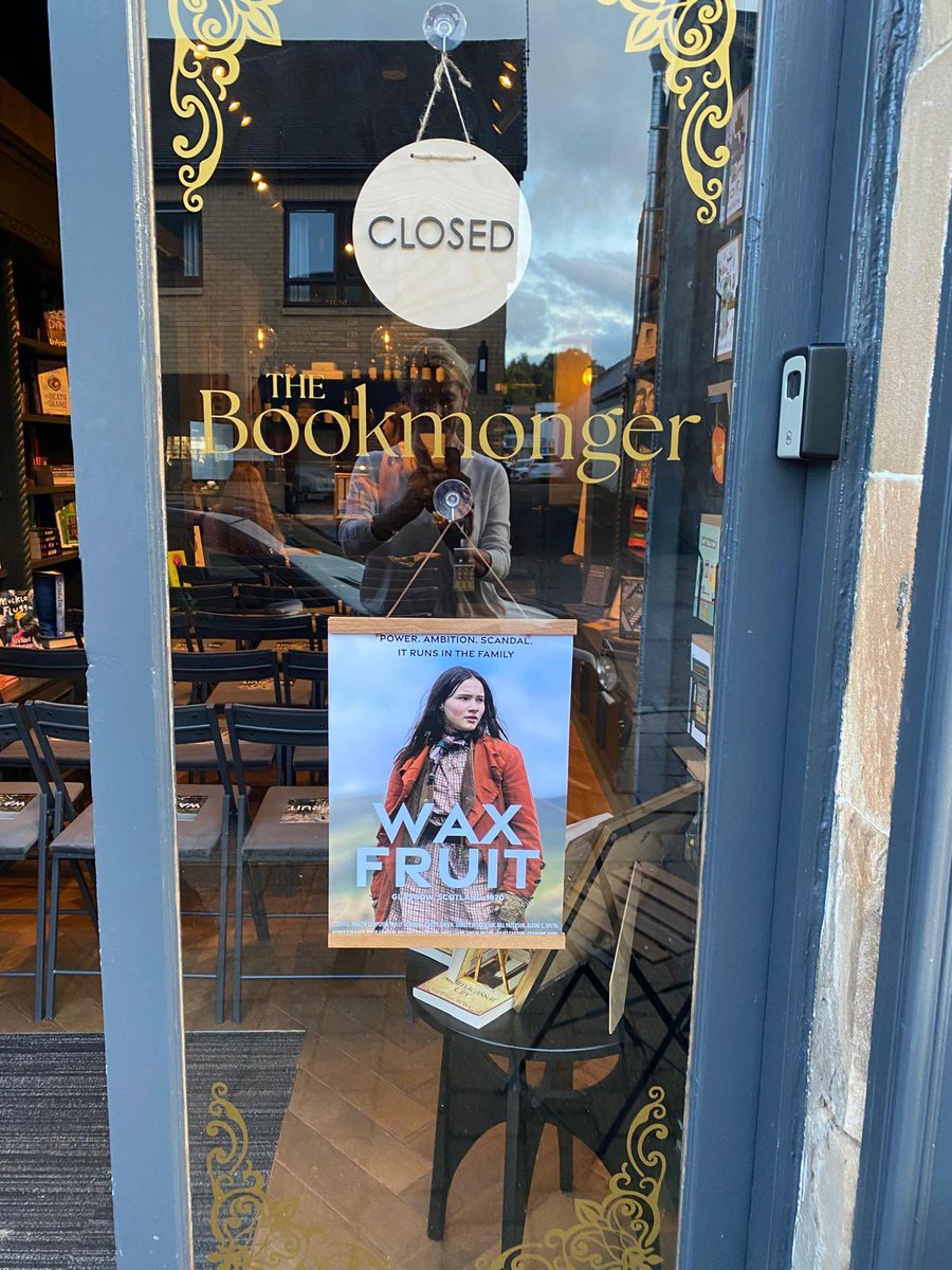 onetakewoop's tweet image. Loved interviewing Showrunner for Wax Fruit Sarah Purser this evening at an intimate book event at The Bookmonger Bearsden. #bookevent