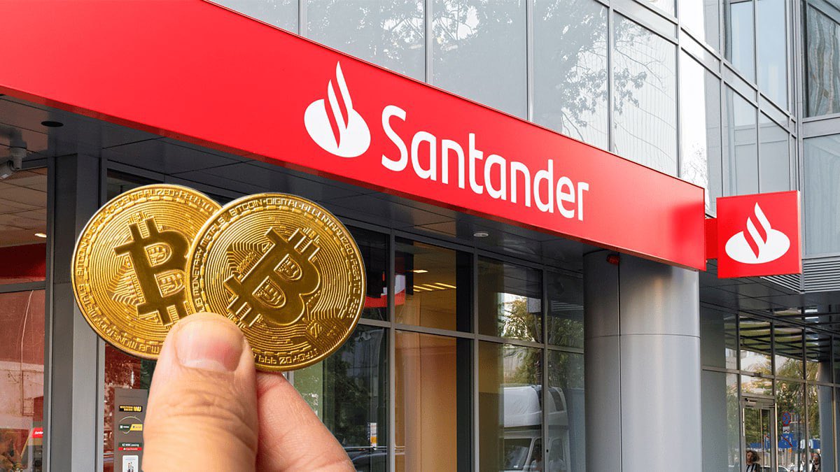 🔥ÚLTIMO🔥 🇪🇸Santander, el BANCO MÁS GRANDE de España, habilita el  trading de #cripto para clientes minoristas 🚀La banca tradicional sigue  cediendo ante la demanda. #Bitcoin y las criptomonedas ya son parte de