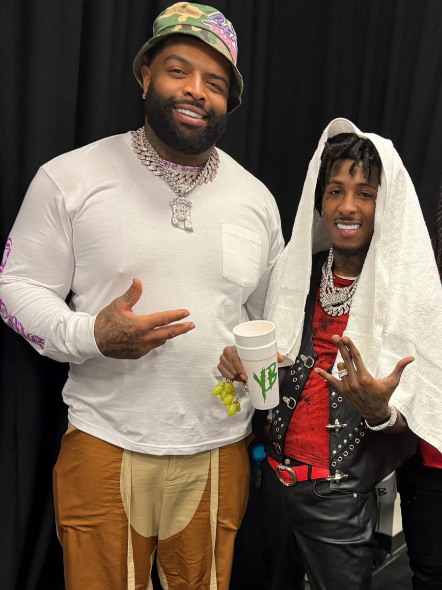 NBA YoungBoy and 49ers player Trent Williams