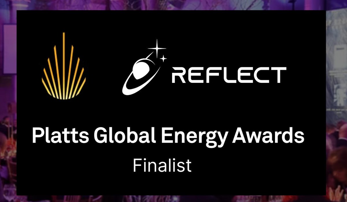 Honored that Reflect Orbital is a Finalist for Rising Star Company at this year’s S&amp;P Platts Global Energy Awards! 

Proud of our team’s drive to deliver sunlight after dark + reimagine clean energy. Congrats to all finalists, the future looks bright!