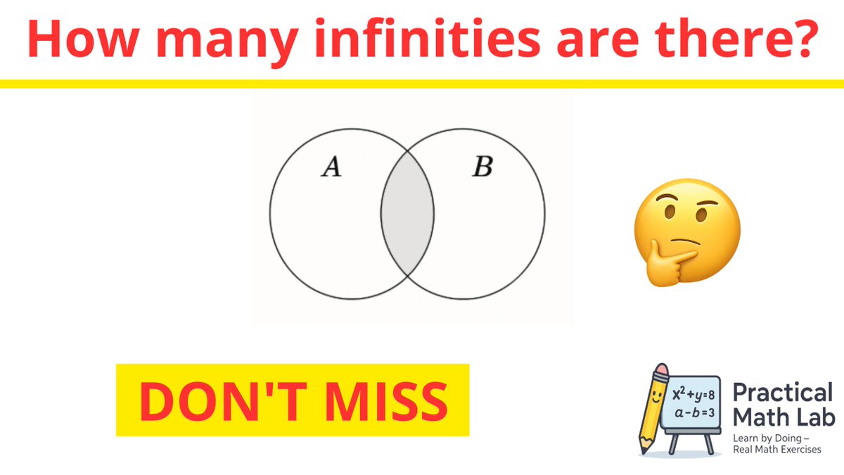 MathLabEdu's tweet image. Do you want to learn about sets? Besides this video, many other set exercises are coming.

#SATMath #MathProblems #MathExercises #MathHelp

youtu.be/If44ZoVJEWg