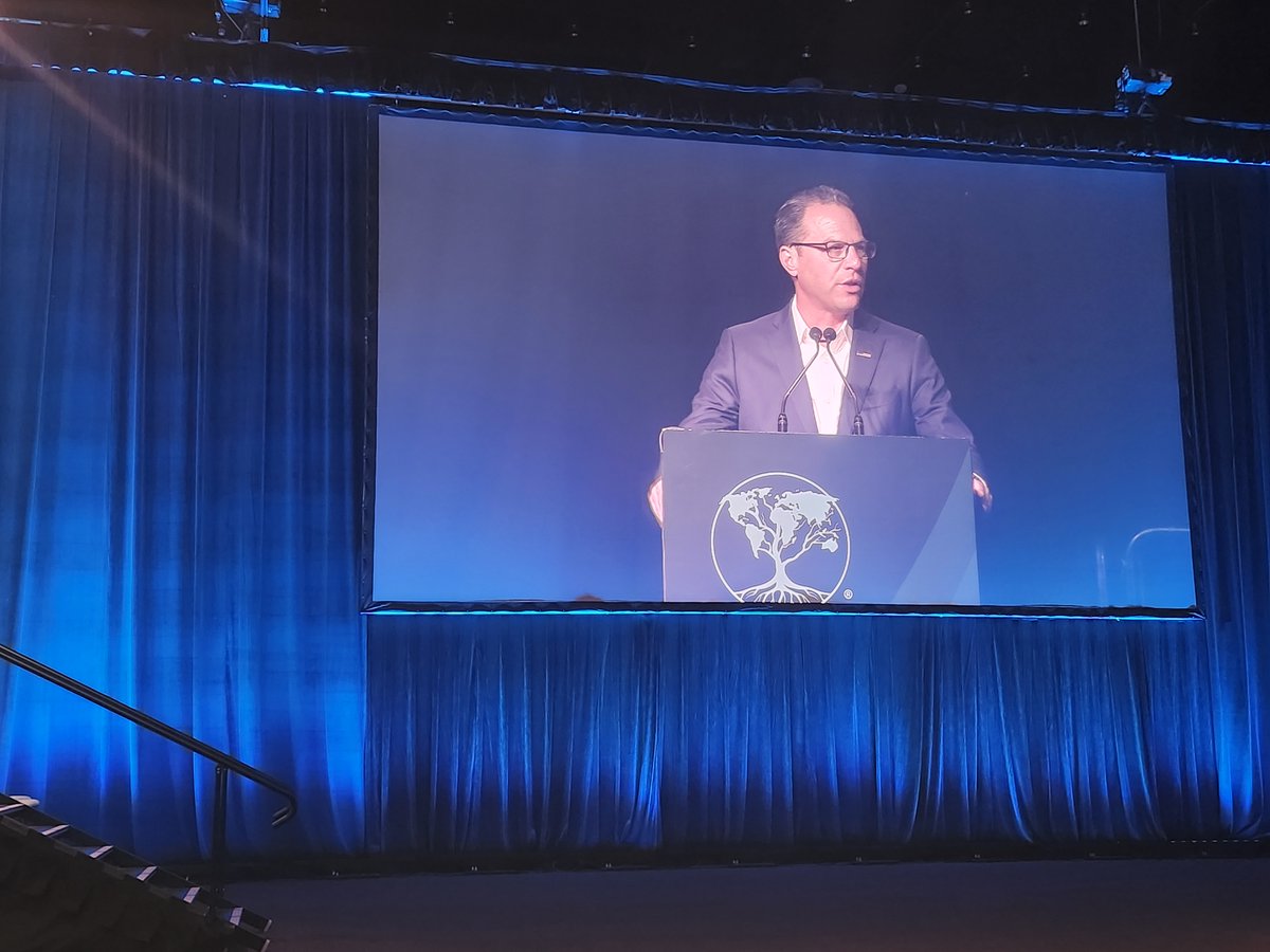 "Political violence &amp; the hate that fuels it has unfortunately become far too common. We must reject the rhetoric of vengeance and instead focus on the work of healing as is being done here today"

Keynote speech from the Governor of Pennsylvania, Josh Shapiro at <a href="/EradicateHate_/">Eradicate Hate Global Summit</a>