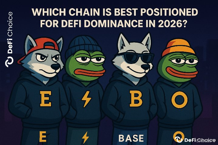 Which chain will be crown  emperor of Defi by 2026, huh?
Is it  Ethereum, Base, Solana or BNB chain?
 Bruh, each chain is  solid ASF. But they all have  weaknesses as well as strength.
#DeFiChoice #DeFi #Base 

Let's break em  down.↓↓↓