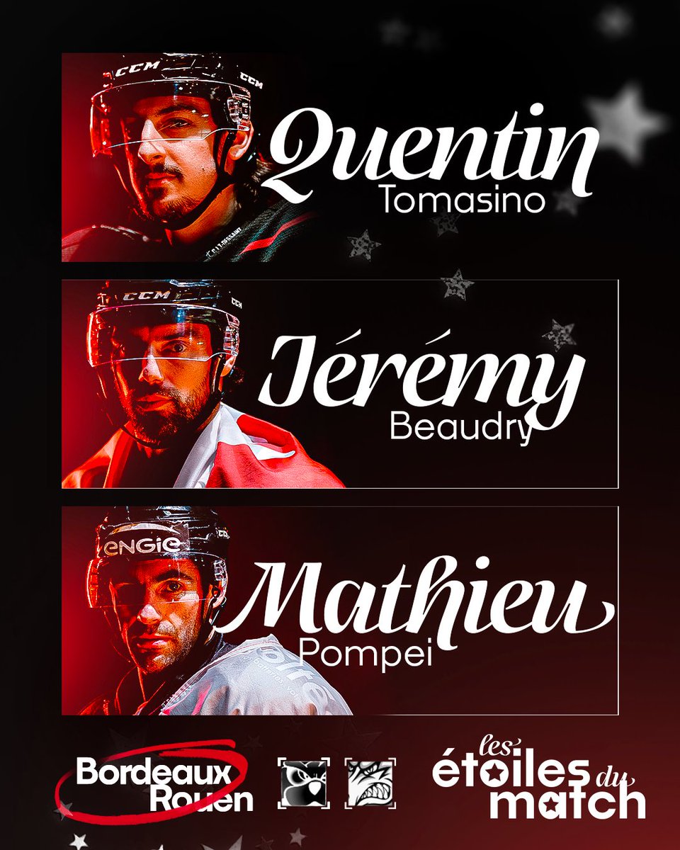 ❌ Défaite ce soir face aux Dragons de Rouen (2-4)

Pas le temps de cogiter : nos Boyz retrouvent la glace de Mériadeck dès vendredi 20h15 pour une autre grosse affiche 

🎟️ Réservez vos places maintenant 👉boxers-de-bordeaux.billetterie-club.fr/home

#LetsGoBoxers #SortonsLesCrocs