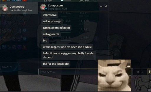 HE GONNA LINK MY OPGG TO HIS CHALLY FRIENDS DISCORD XDDDDDDDDDDDDDDDDDDDDDDDD