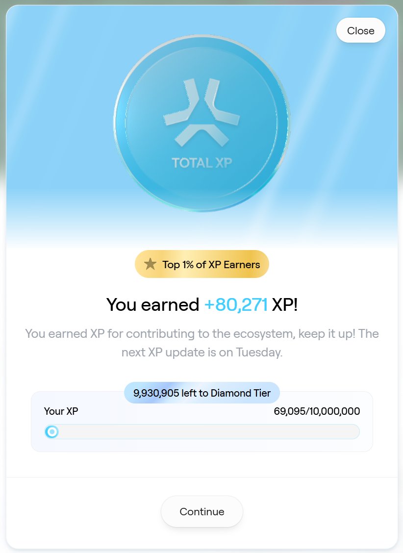 Finally made it to Platinum on <a href="/AbstractChain/">Abstract</a> bros 👊 new ATH xp as well, noice.