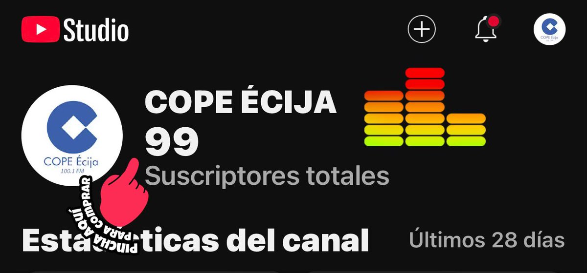 Gracias a todos.. en tampoco tiempo estamos llegado a los 100 suscriptores en el canal.. Recuerda Suscríbete Gratis Activa la campanita para no perderte nada.. dejaos un Like … G R A C I A S … os ESPERAMOS.

youtube.com/@pedrojuanjime…

#Ecija #españa #andalucia #latinoamericana