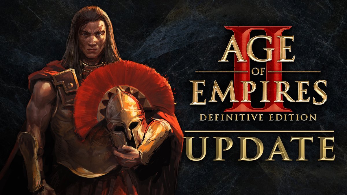 A new minor update for AOE II: Definitive Edition is here! 
 
This update assists in refining gameplay, boosting performance, and resolving campaign issues reported by the community. 
 
Read more: aoe.ms/age-ii-de-1559…
