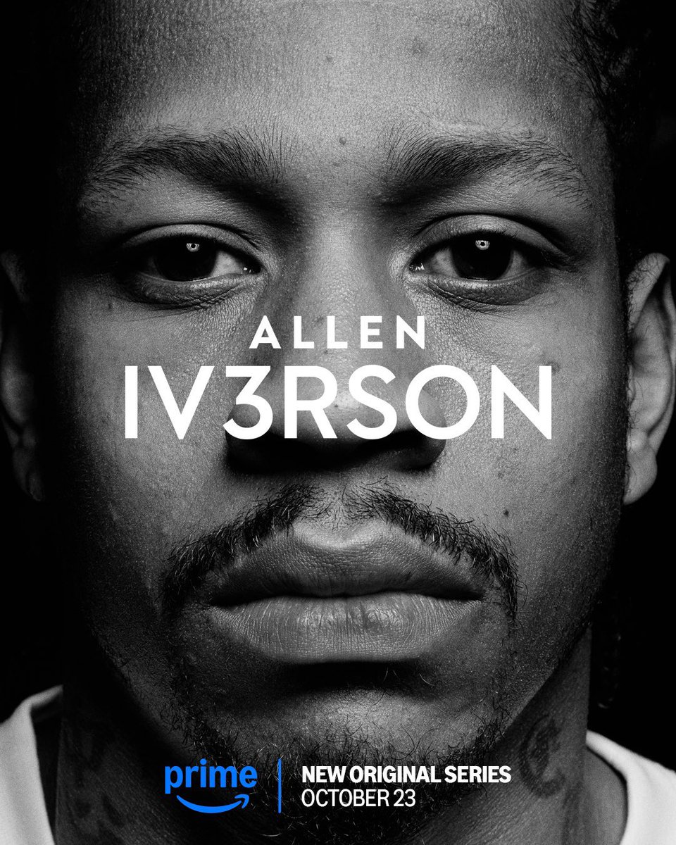 Allen Iverson !!!

Le joueur qui m’a/nous a inspiré

« ALLEN IV3RSON » la série le 23 octobre.

MERCI PRIME

#TheAnswer