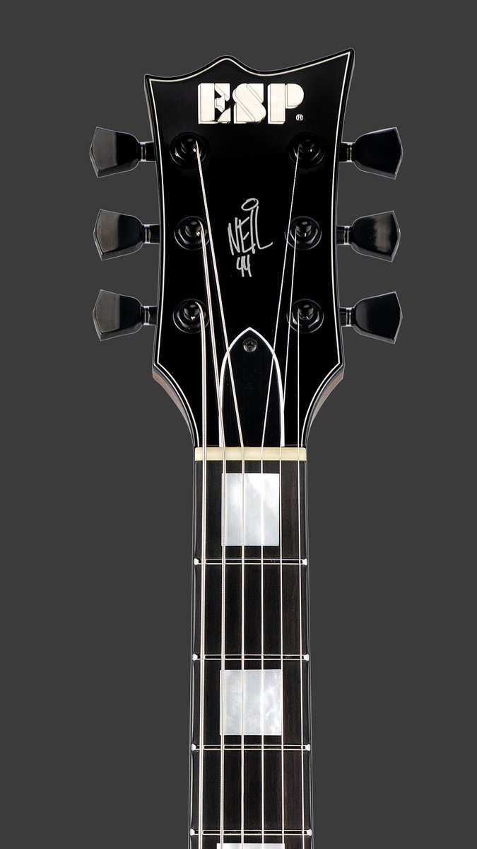 Here's a new ESP Custom Shop Baritone Eclipse for Neil Westfall of A Day To  Remember. #ESPCustomShop #ADTR, image size:675x1200