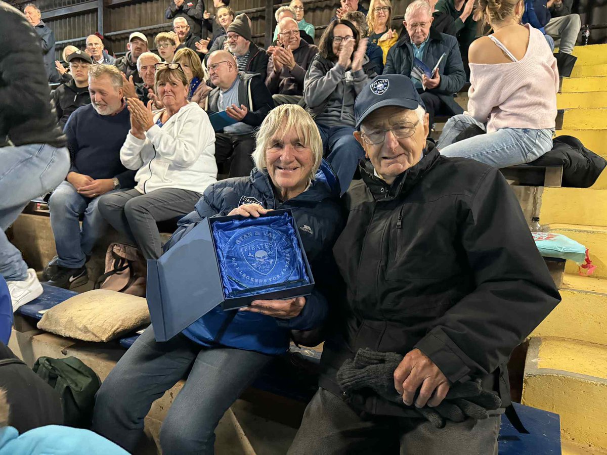 Delighted to have been able to present a special REF momento to Stan and Val in appreciation of their dedication to the fund.
